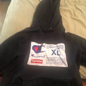 Supreme champion hoodie
